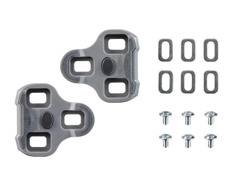 Look Keo Grip Cleats - 4.5 Degree Float (Grey)