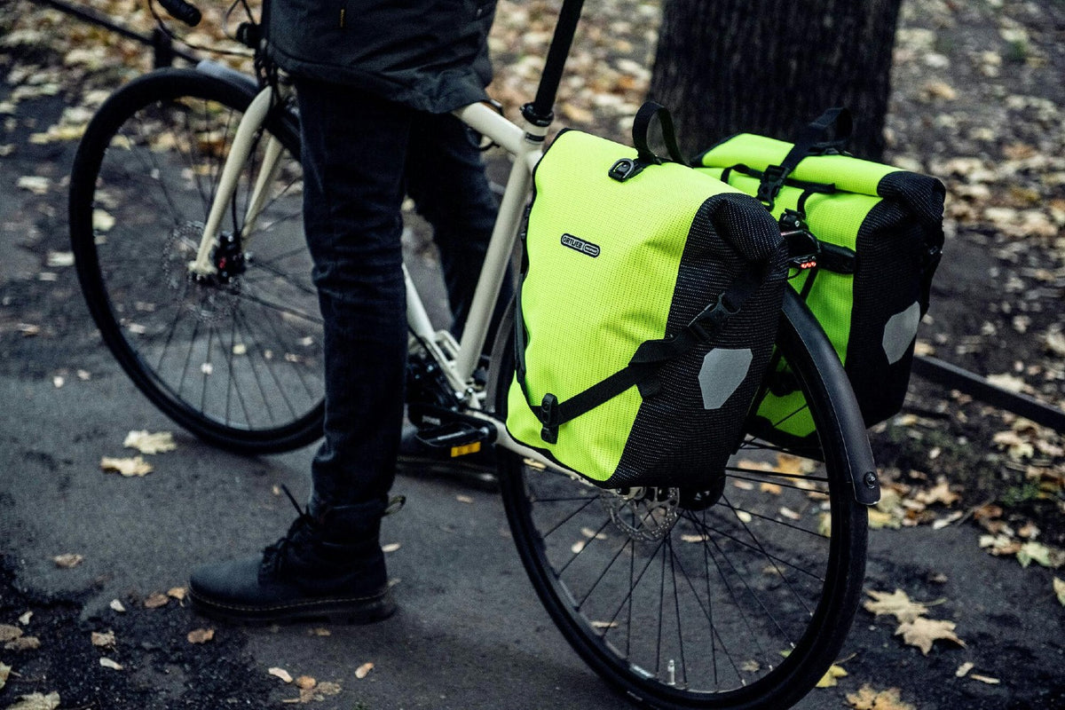Ortlieb Back-Roller High-Vis Reflective Single Pannier Bag