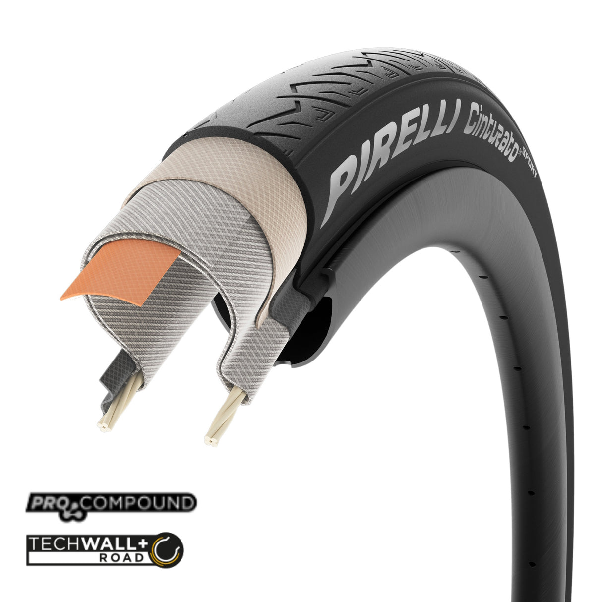 Tyre 700 Pirelli Cinturato Sport Folding