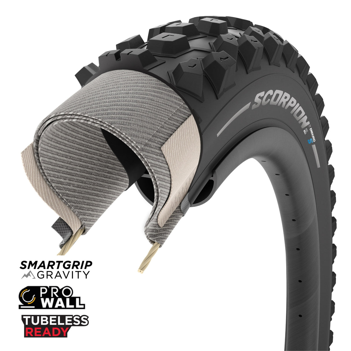 Tyre 29 Pirelli Scorpion Enduro Soft Prowall TLR Folding