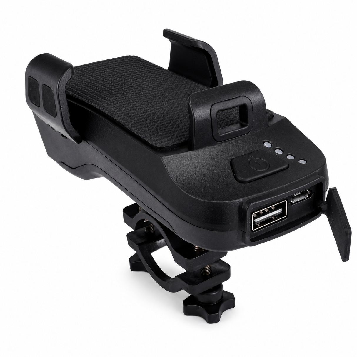 QBP Cell Vision Plus 650Lm 4-in-1 Front Light / Phone Mount / Charger / Horn