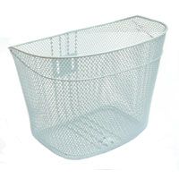 BPW Mesh Fixed Front Basket - White (8833)
