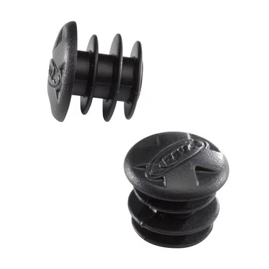 RavX Handlebar End Plugs Black