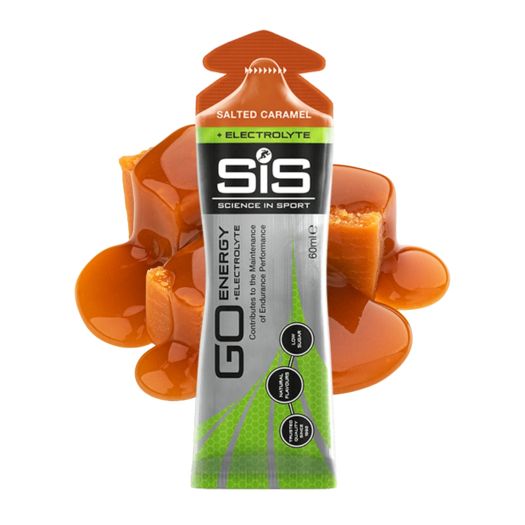 Science in Sport Go Energy + Electrolyte Gel 60mL - Salted Caramel