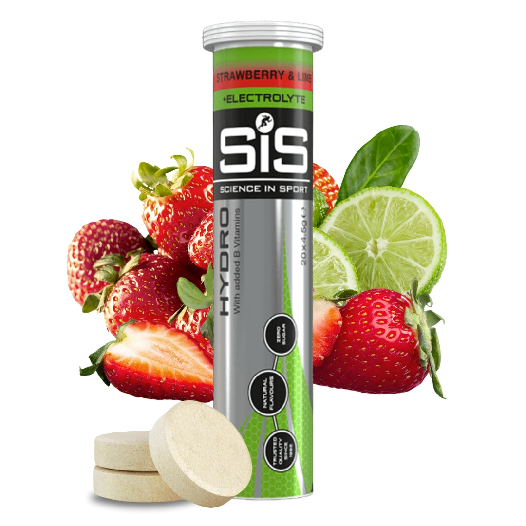 Science In Sport Go Hydro Tablets 20pk - Strawberry & Lime