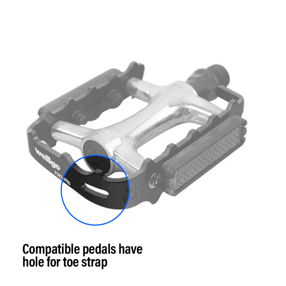 Toe Clips and Straps Kit