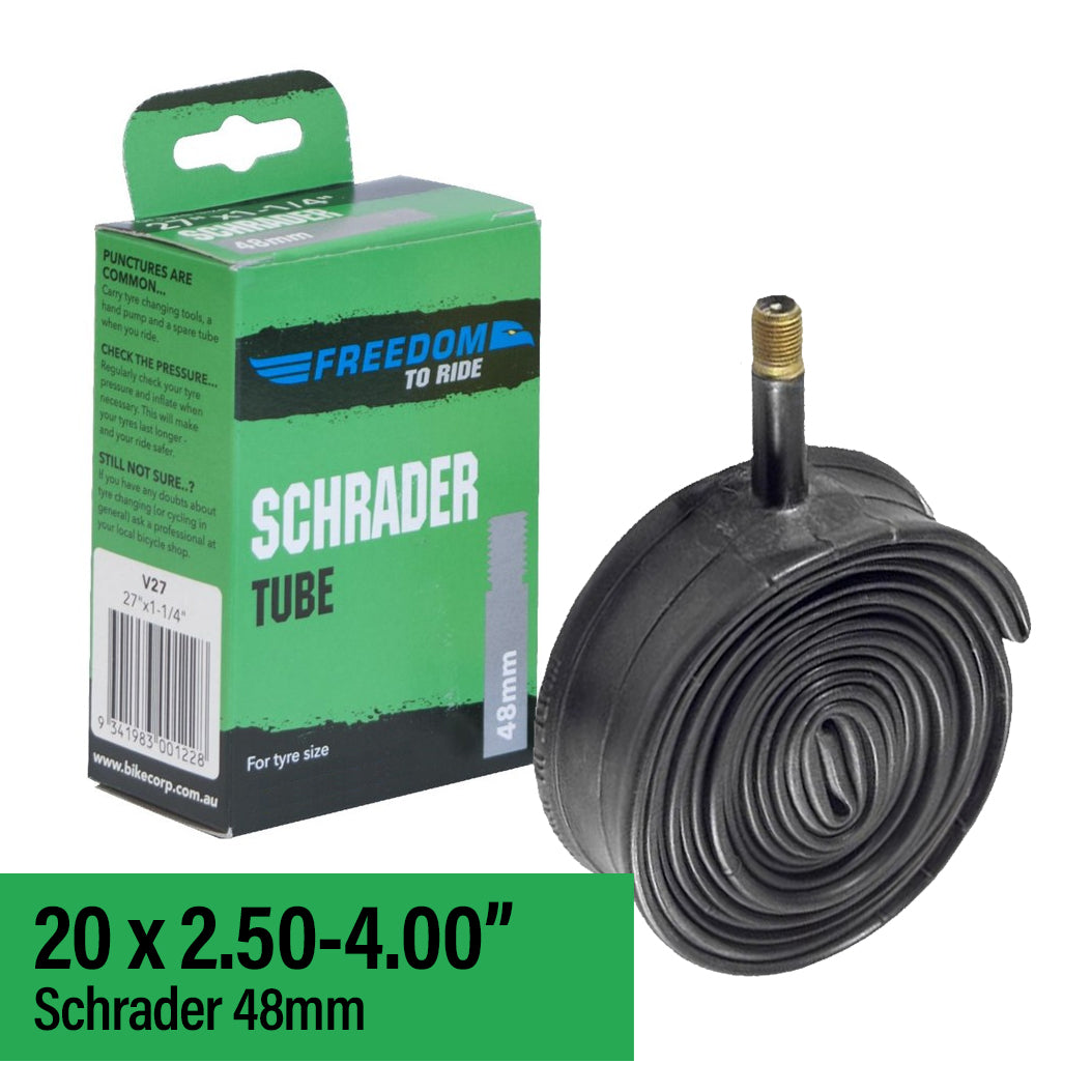Tube 20 x 2.50-4.00 Freedom Schrader Valve 48mm