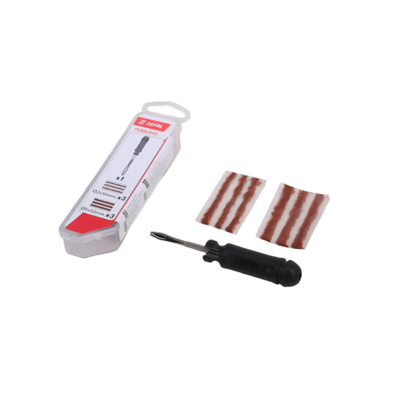 Kit De Réparation Crevaison Zéfal - 6 Rustines, Colle, Râpe - Pour Vélo De Route Et VTT - Fabriqué En France
