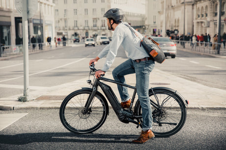 electric bicycle city riding