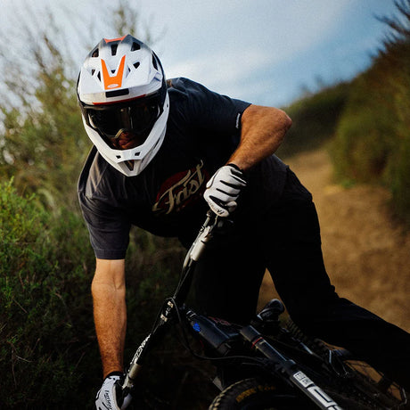 best mountain bike helmets australia RHINO Full Face Helmets, Pearl White / L light design combined with revolutionary injection AMB's Full Face Helmet Group