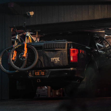 Tailgate pads for transporting bikes