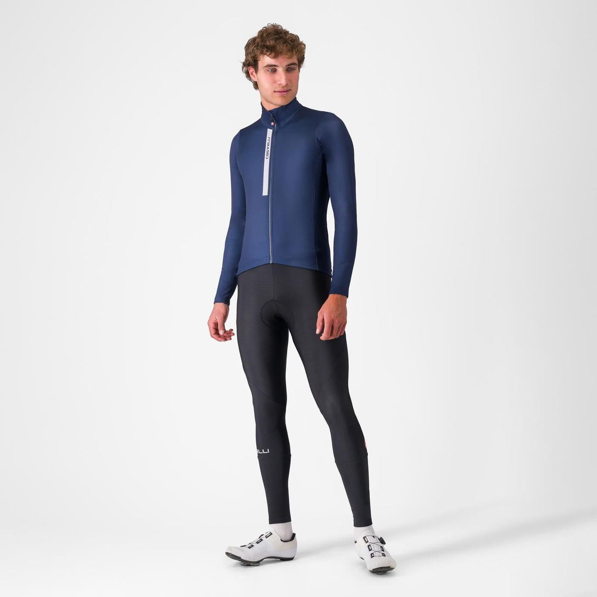 Castelli Mens Entrata Thermal Long Sleeve Jersey