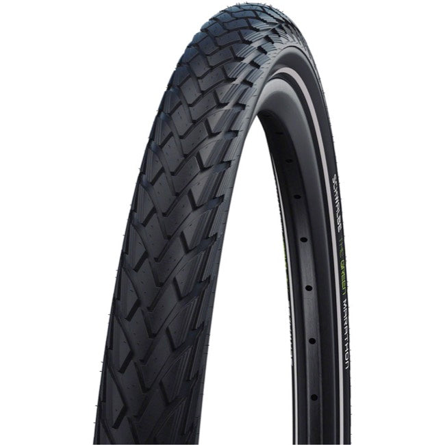 Tyre 26 x 1.50 Schwalbe Marathon GreenGuard Wirebead Black Reflective