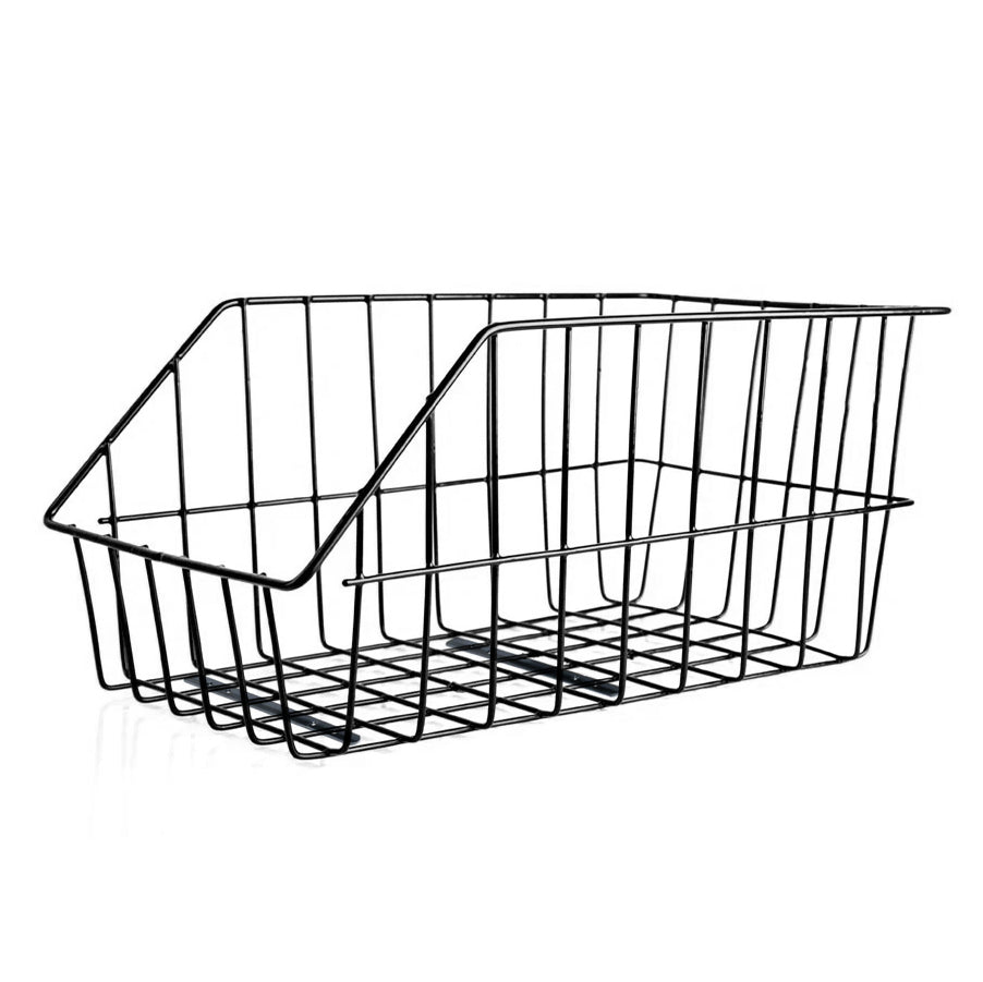 BPW Wide Mesh Rear Basket Black (1169A)