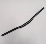 MTB Handlebar 31.8mm 640mm x 19mm Rise Alloy Black (New, Scratched)