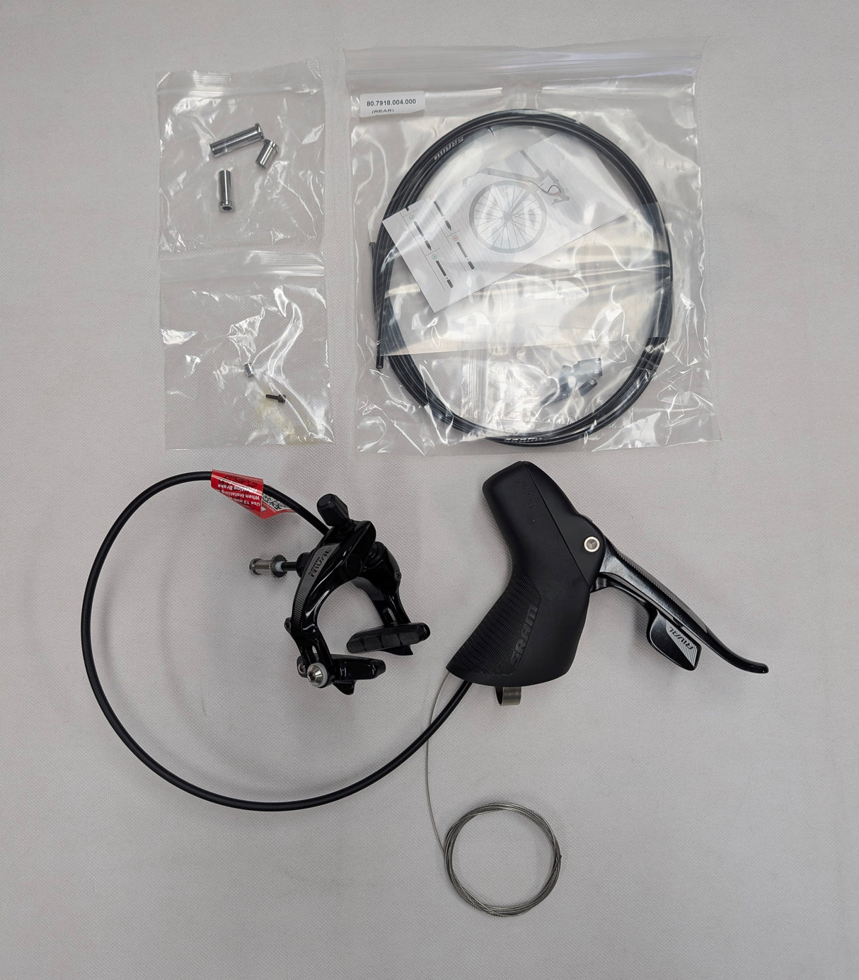 SRAM Rival 22 HydroR Shift-Brake Lever with Hydraulic Rim Brake Caliper (New, Opened)