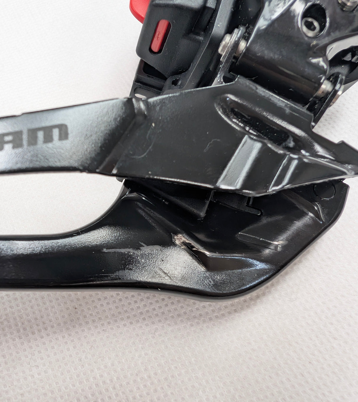 Front Derailleur 12 Speed SRAM Force AXS Wide D2 Braze-on (New, Take-off)