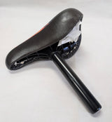 Mongoose L40 BMX Saddle with Seatpost (New, Take-off)