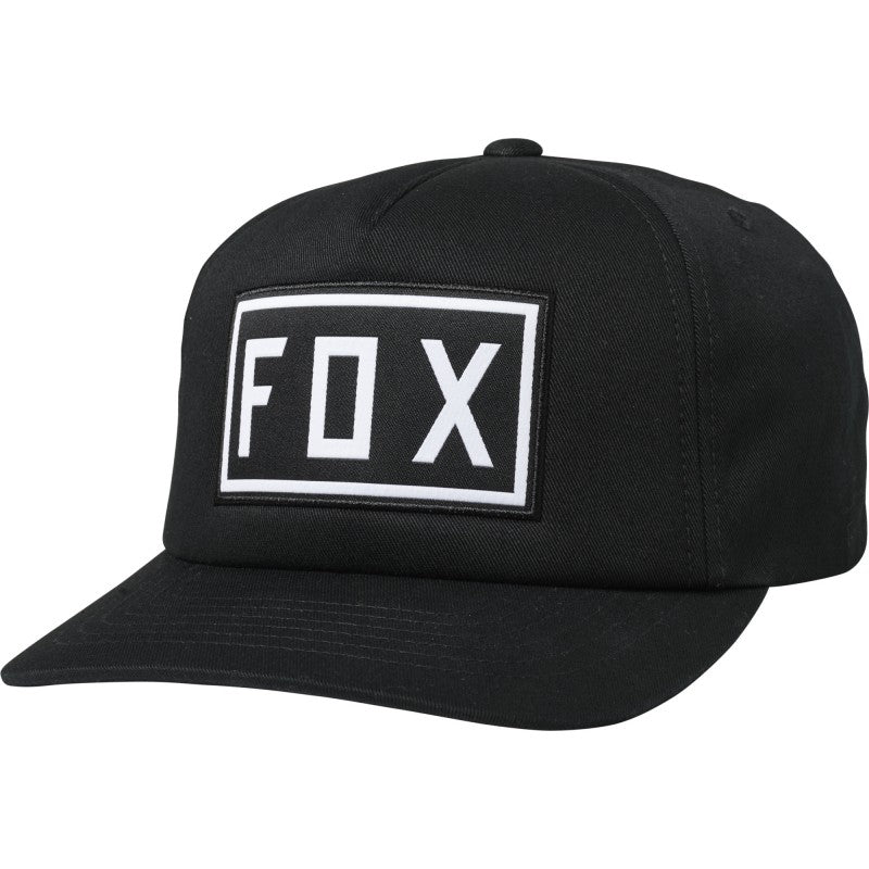 Fox Drive Train Snapback Hat - Black