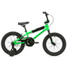 Haro Shredder 16-inch kids bike in green with training wheels