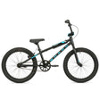 Haro Shredder 20-inch kids' bike in black with blue highlights featuring a durable frame and BMX-style design.
