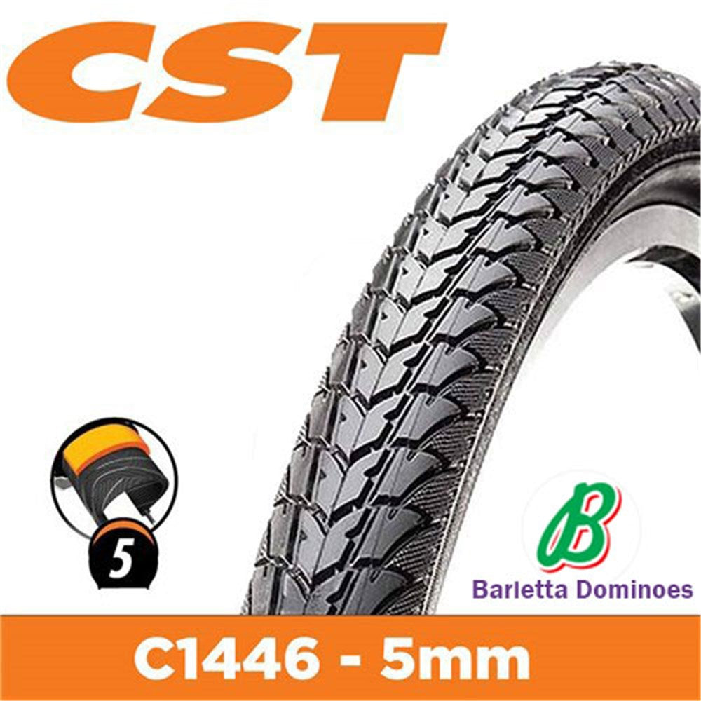 Tyre 24 x 1.75 CST Skip C1446 E-Bike Wirebead