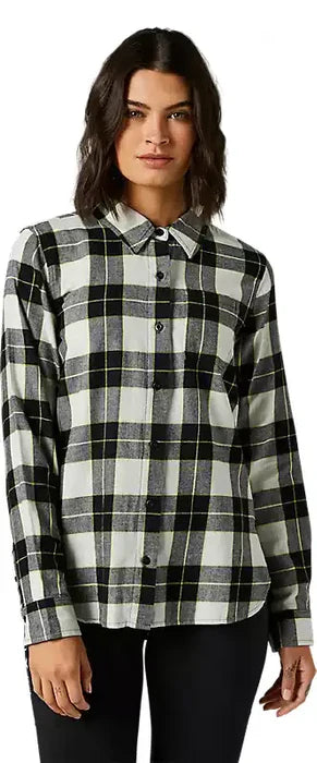 Fox Womens Pines Flannel Long Sleeve Tee