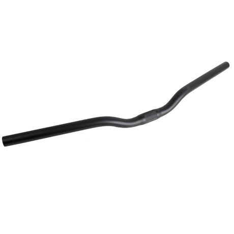 Handlebar MTB Flat 25.4 30mm Rise 15D Sweep 620mm Alloy Black