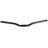 Handlebar MTB Flat 25.4 30mm Rise 15D Sweep 620mm Alloy Black