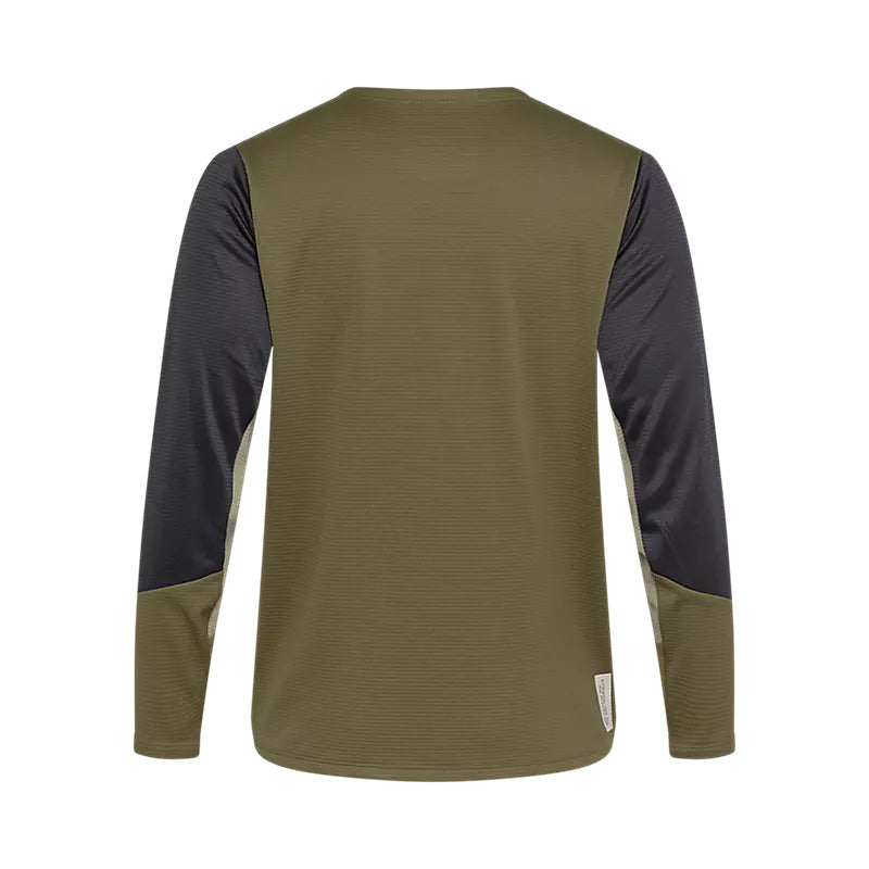 Fox Youth Defend Long Sleeve Jersey (2025)