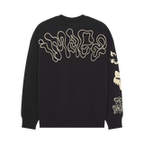 Fox Mens Hello Future Oversized Fleece Crew Jumper