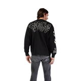 Fox Mens Hello Future Oversized Fleece Crew Jumper