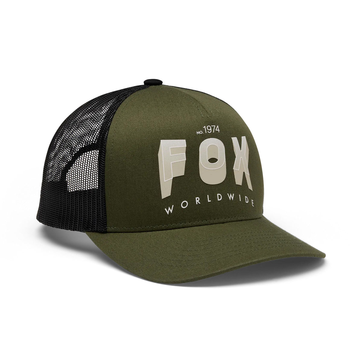 Fox Block Mesh Trucker Hat