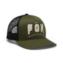 Fox Block Mesh Trucker Hat