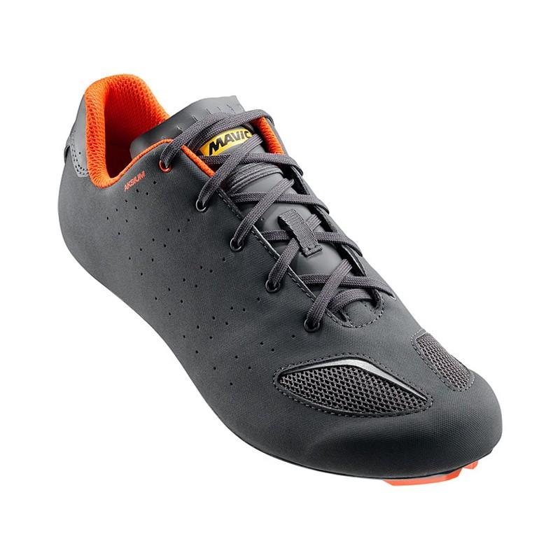 Mavic Aksium III Mens Road Shoes Grey/Orange 42 2/3 (Sample)