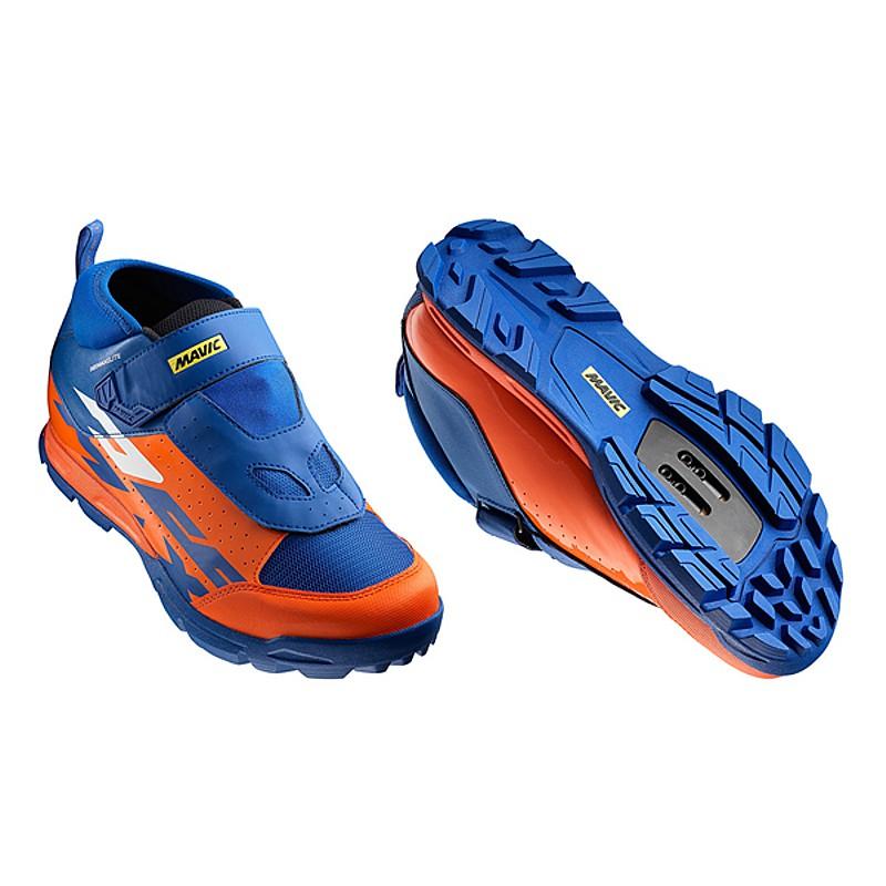 Mavic Deemax Elite MTB Shoes Blue/Orange 42 2/3 (Sample)