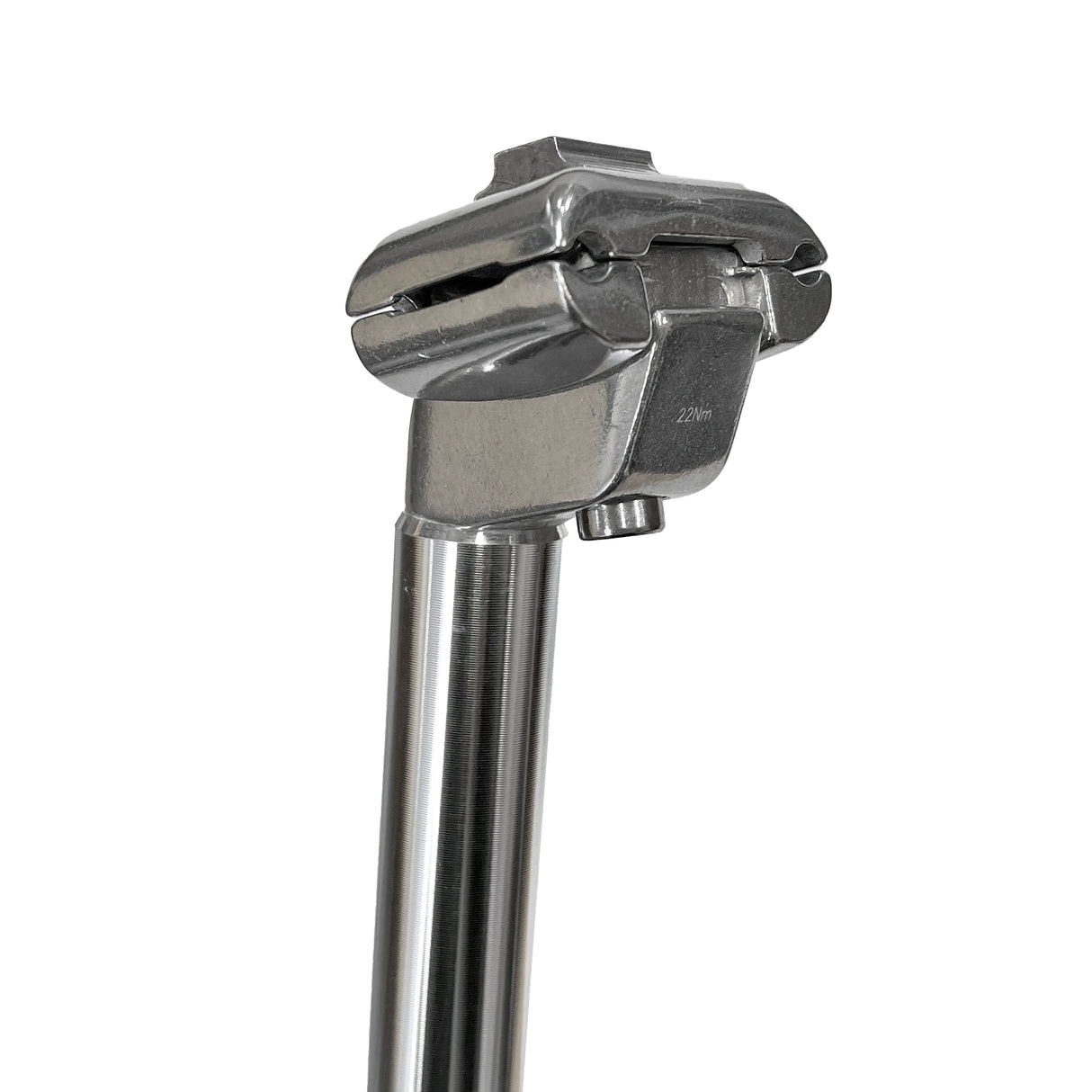 Seatpost 25.4 x 400mm Micro-Adjust Alloy Silver (3934)