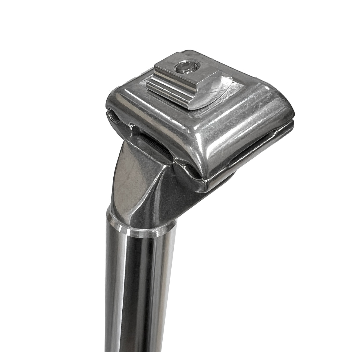 Seatpost 25.4 x 400mm Micro-Adjust Alloy Silver (3934)