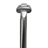 Seatpost 25.4 x 400mm Micro-Adjust Alloy Silver (3934)