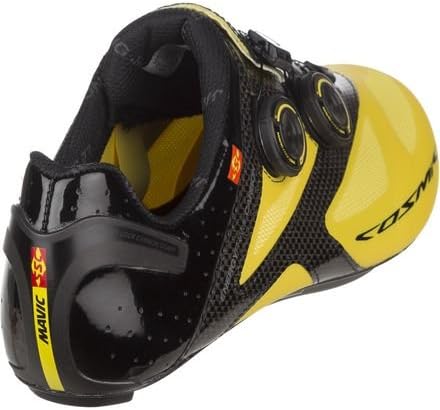 Mavic Cosmic Ultimate Maxi Fit II Road Shoes Yellow/Black 42 2/3 (Sample)