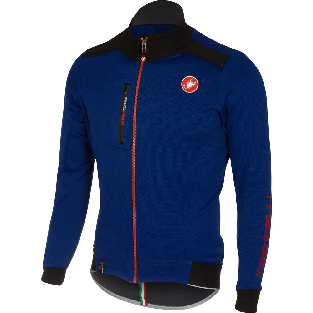 Castelli Mens Potenza Fz Long Sleeve Thermal Jersey