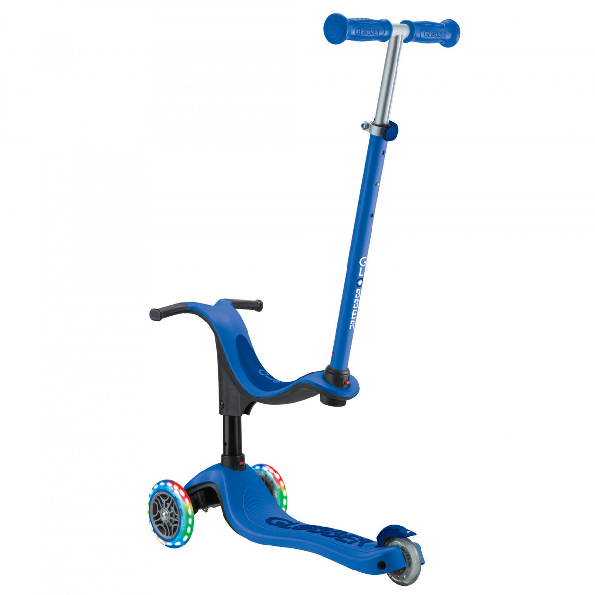 Globber GO UP Sporty Lights 3-in-1 Scooter