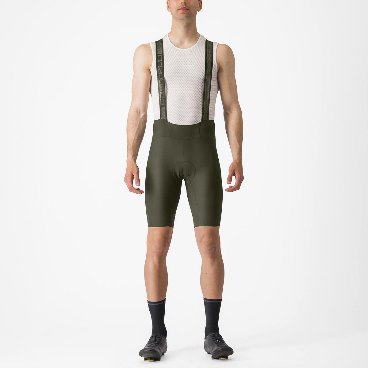 Castelli Mens Espresso Bib Shorts
