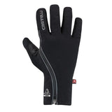 Black glove with brand logo on a white background