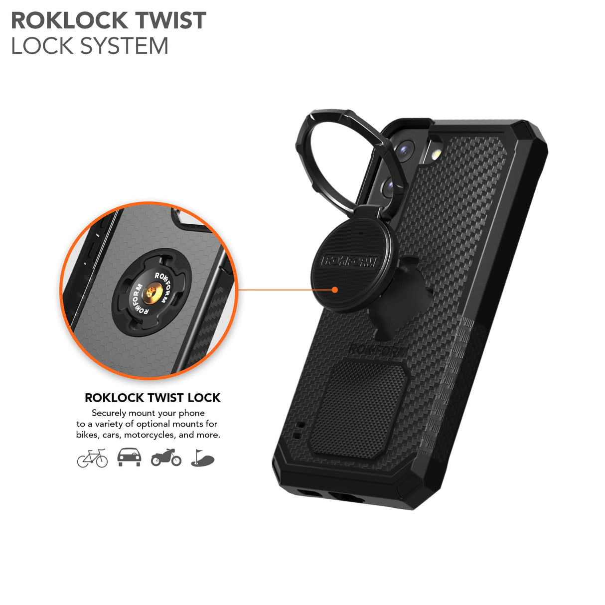 Rokform Rugged Phone Case - Samsung Galaxy Devices