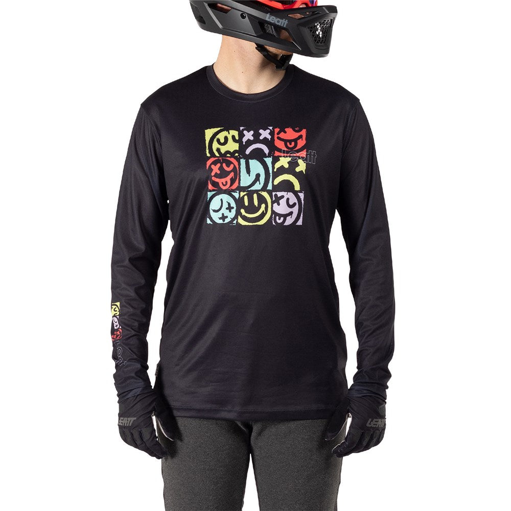 Leatt Mens Gravity 3.0 Long Sleeve MTB Jersey