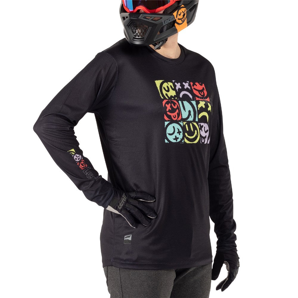 Leatt Mens Gravity 3.0 Long Sleeve MTB Jersey