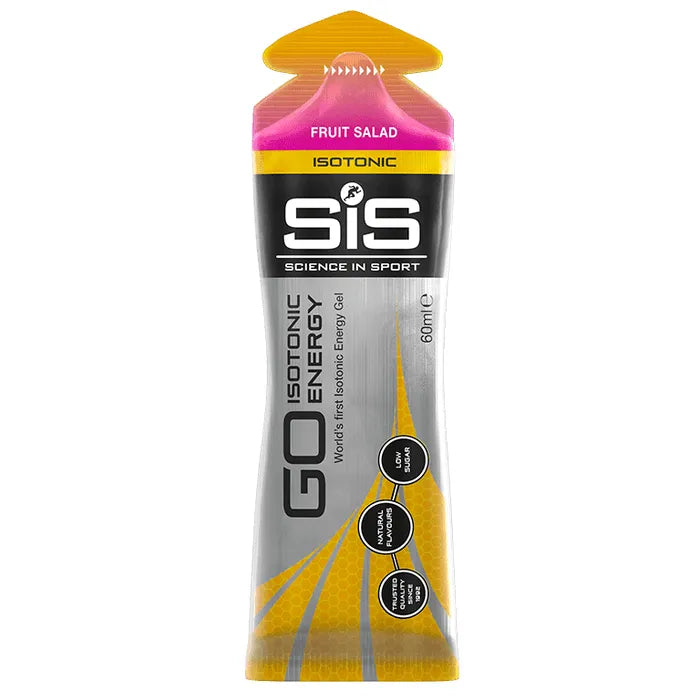 Science In Sport GO PLUS Isotonic Energy Gel 60ml - Fruit Salad