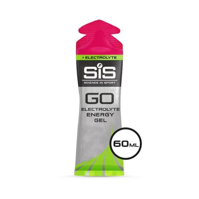 Science in Sport Go Energy + Electrolyte Gel 60ml - Raspberry