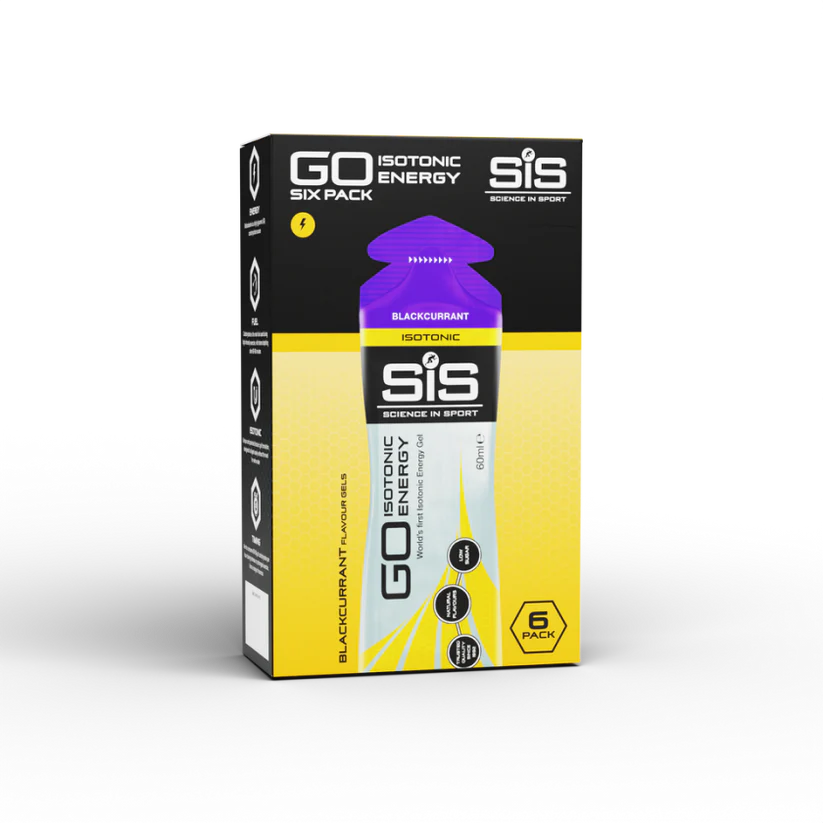 Science in Sport GO Isotonic Energy Gel 60ml (6 pack) - Blackcurrant